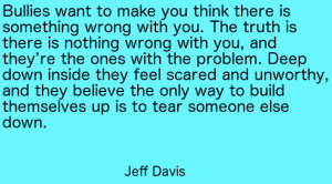 Jeff davis bullying quote