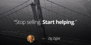 Jeff Davis sales tips Zig Ziglar quote