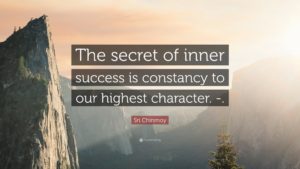 Sri Chinmoy quote on inner success